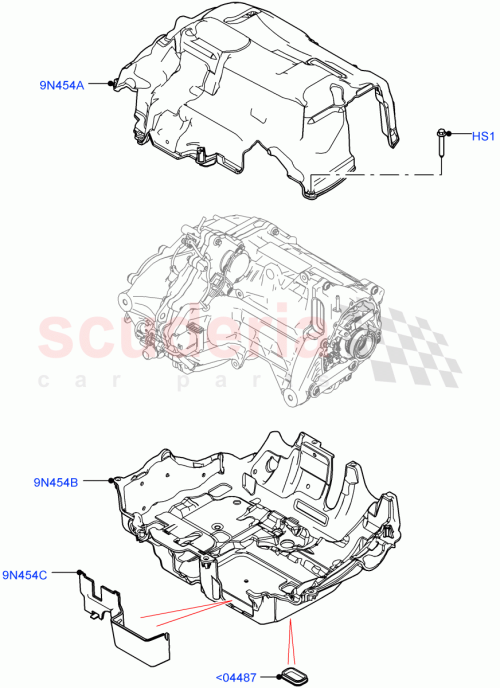 Part Diagram for Land Rover LR135265