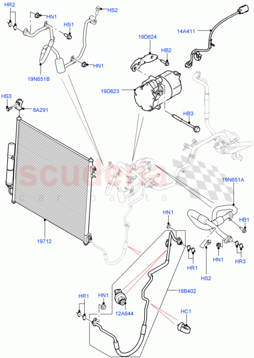 Part Diagram for Land Rover LR075651