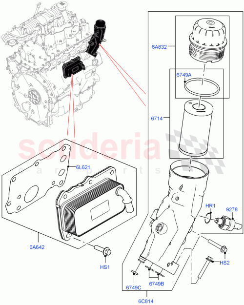 Part Diagram for Land Rover LR073672