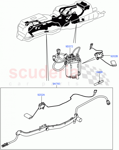 Part Diagram for Land Rover LR015940