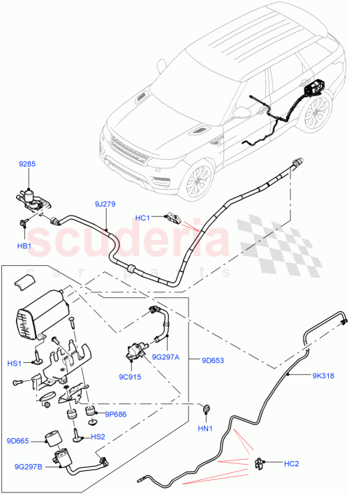 Part Diagram for Land Rover LR037482