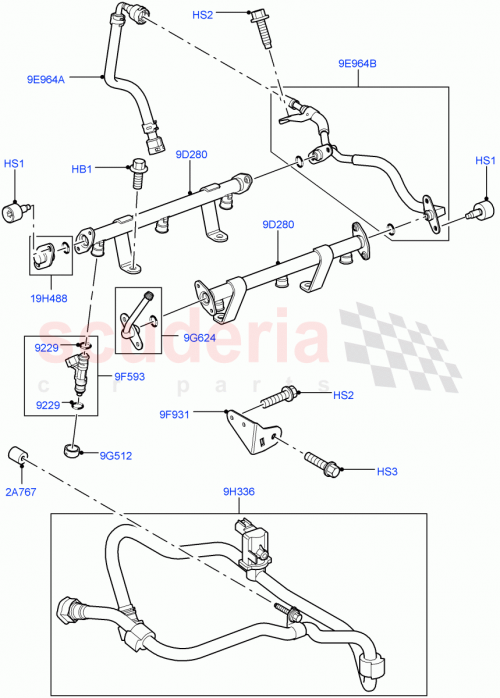 Part Diagram for Land Rover 1024446