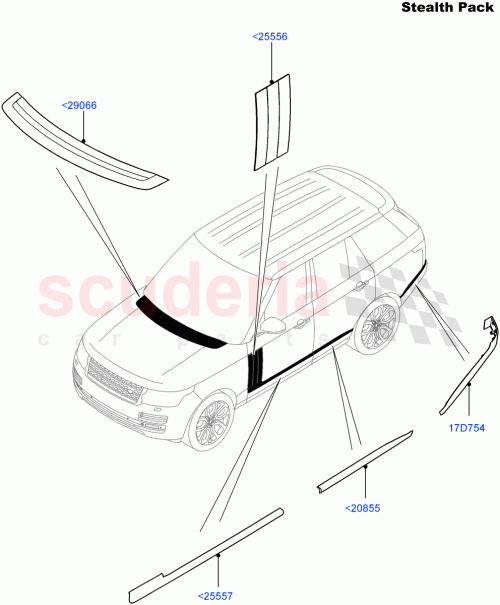 Part Diagram for Land Rover LR052701