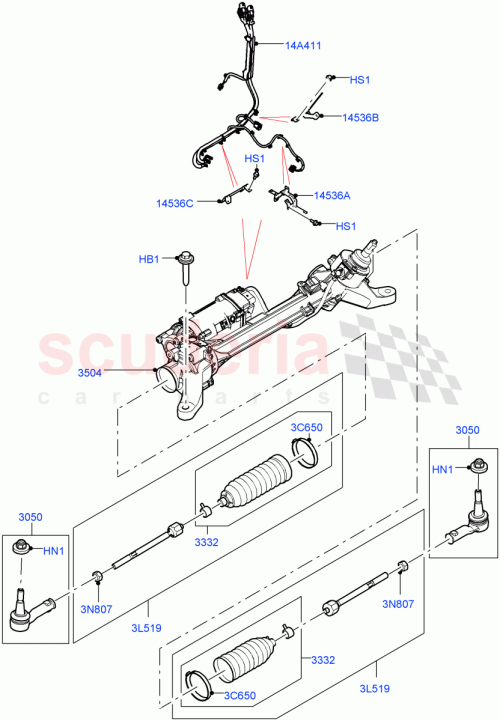 Part Diagram for Land Rover LR148972