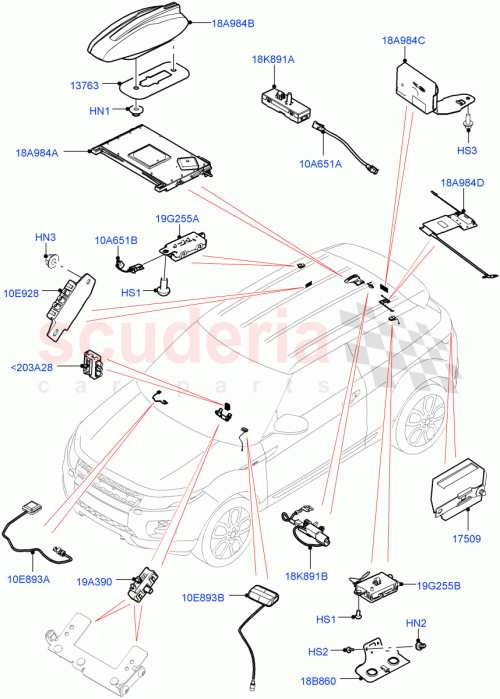 Part Diagram for Land Rover LR076855
