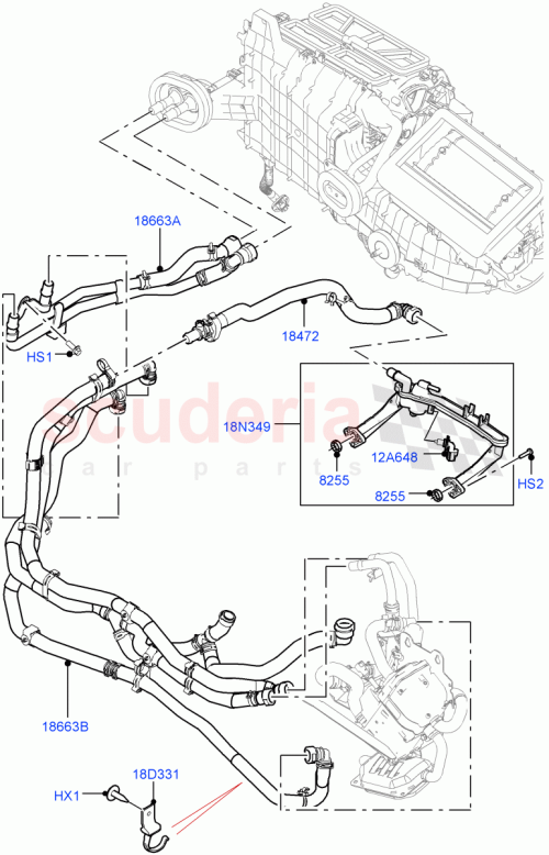 Part Diagram for Land Rover LR116947