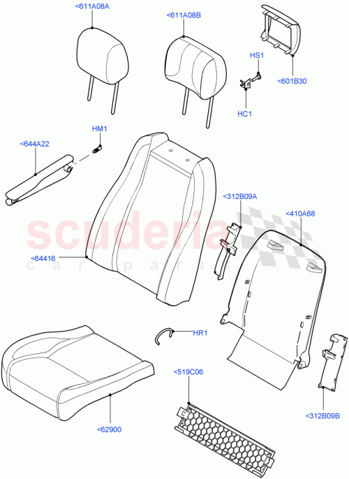 Part Diagram for Land Rover LR034348