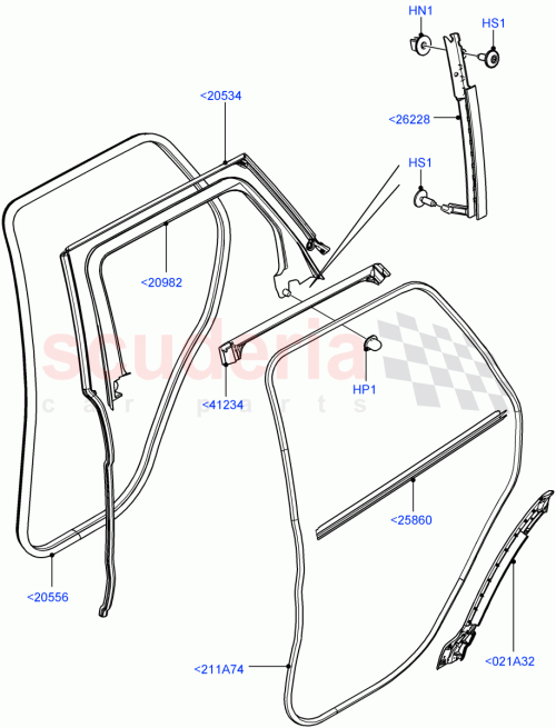 Part Diagram for Land Rover LR052651