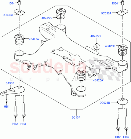 Part Diagram for Land Rover LR070759