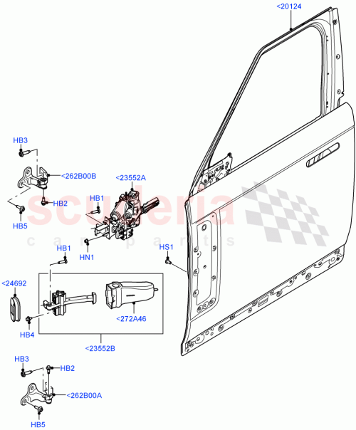Part Diagram for Land Rover LR154172