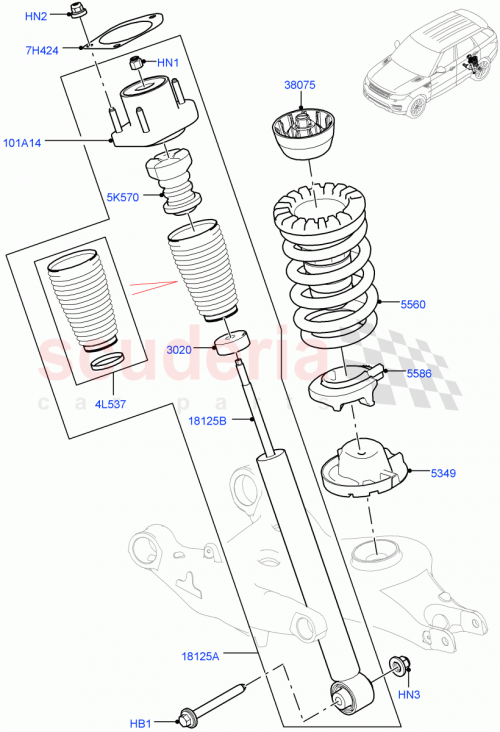 Part Diagram for Land Rover LR086465