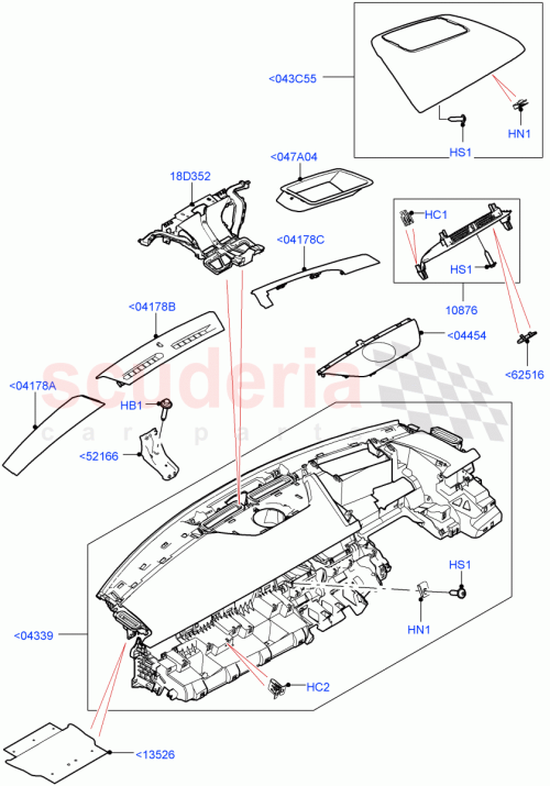 Part Diagram for Land Rover LR094699