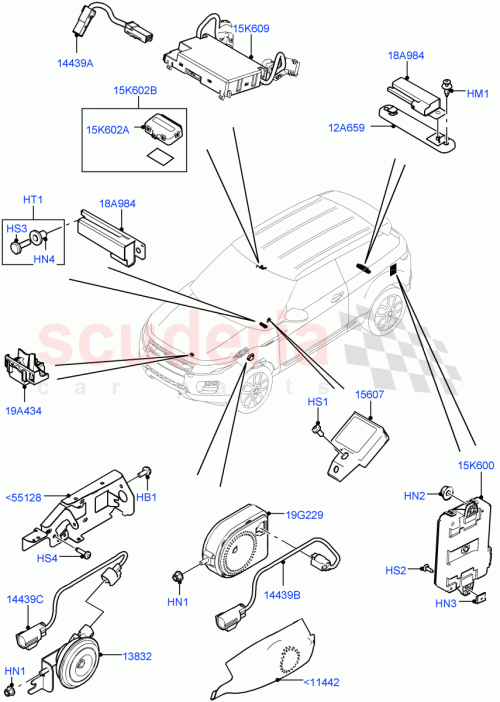 Part Diagram for Land Rover LR080744