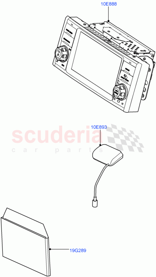 Part Diagram for Land Rover LR032601