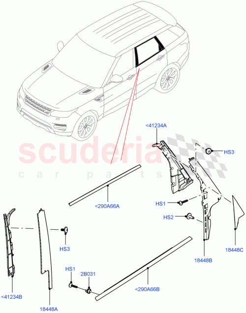 Part Diagram for Land Rover LR043785