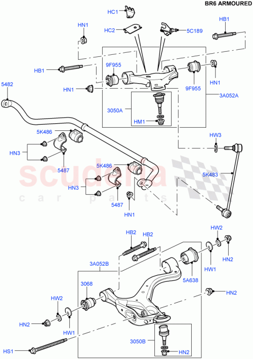 Part Diagram for Land Rover LR011927
