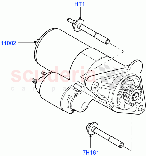 Part Diagram for Land Rover LR118387