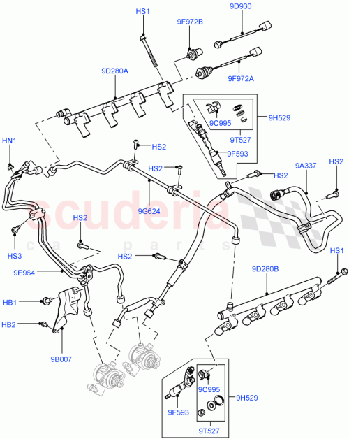 Part Diagram for Land Rover LR020028