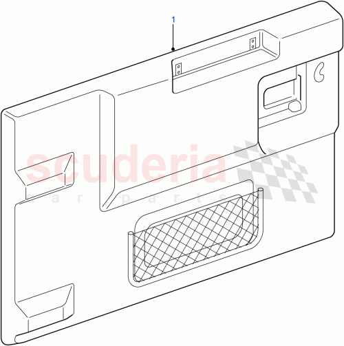 Part Diagram for Land Rover LR065419