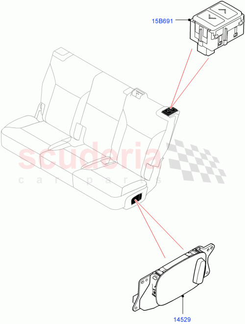 Part Diagram for Land Rover LR081340