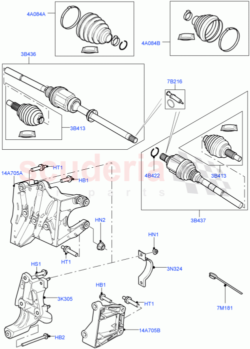 Part Diagram for Land Rover LR048487