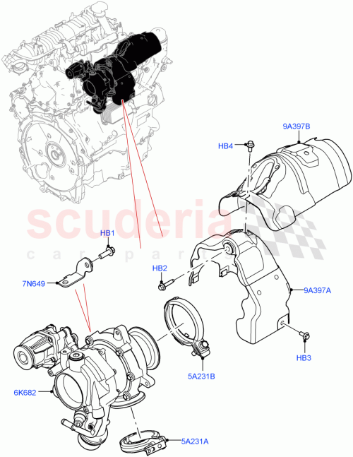 Part Diagram for Land Rover LR174024