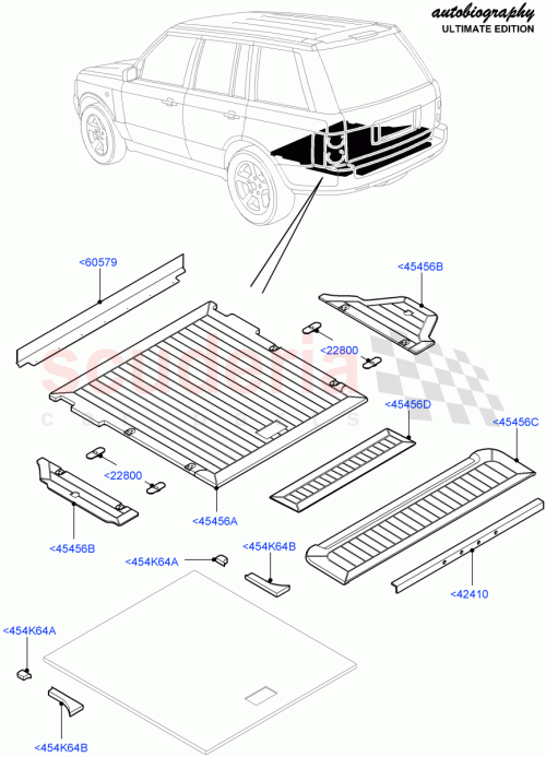 Part Diagram for Land Rover LR031410