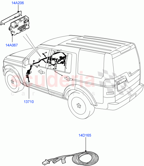 Part Diagram for Land Rover LR015745