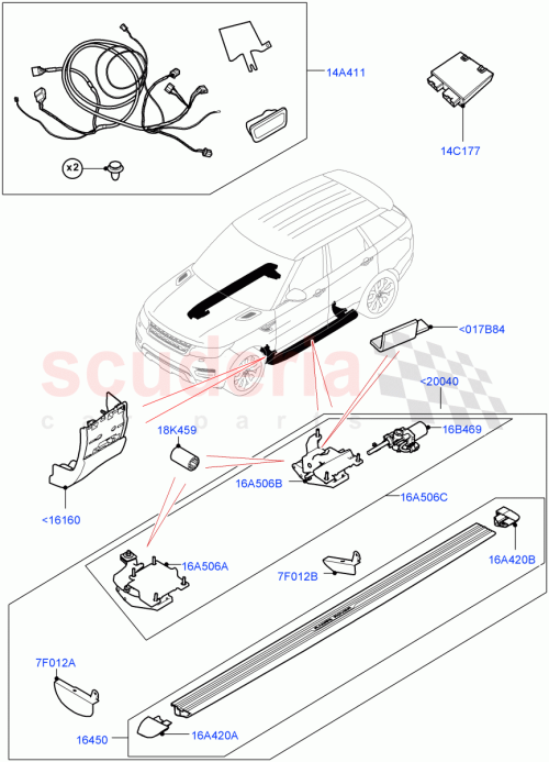 Part Diagram for Land Rover VPLWP0179