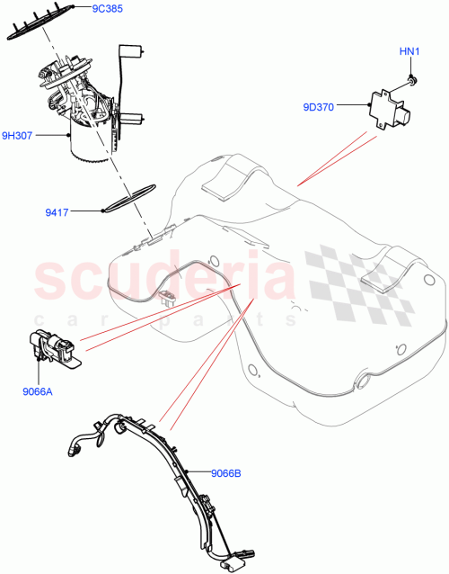 Part Diagram for Land Rover LR094504