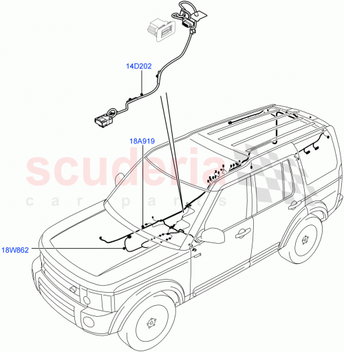Part Diagram for Land Rover LR021694