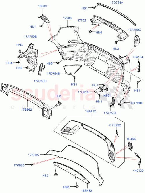 Part Diagram for Land Rover LR128237