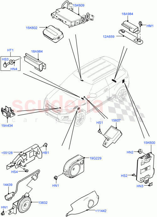 Part Diagram for Land Rover LR068413