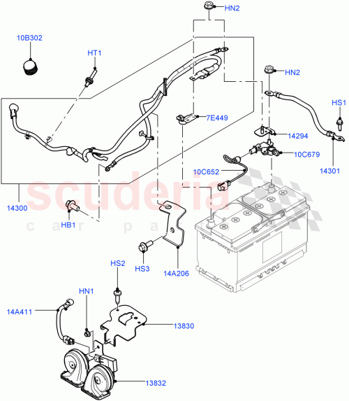 Part Diagram for Land Rover LR038721