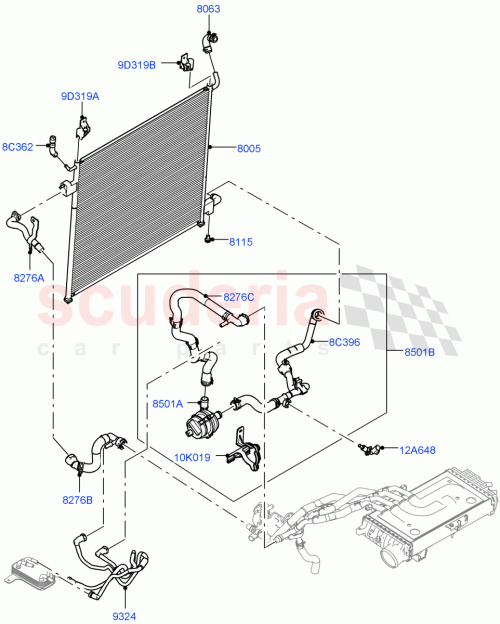 Part Diagram for Land Rover LR140906