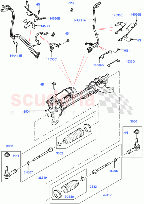 Part Diagram for Land Rover LR129166