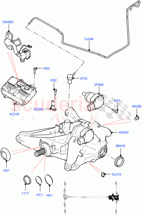 Part Diagram for Land Rover LR126513