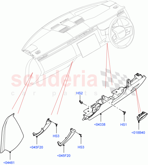 Part Diagram for Land Rover LR165606