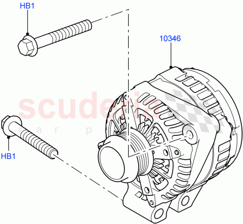 Part Diagram for Land Rover LR091104