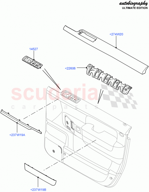 Part Diagram for Land Rover LR031030