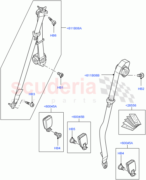 Part Diagram for Land Rover EYG500170
