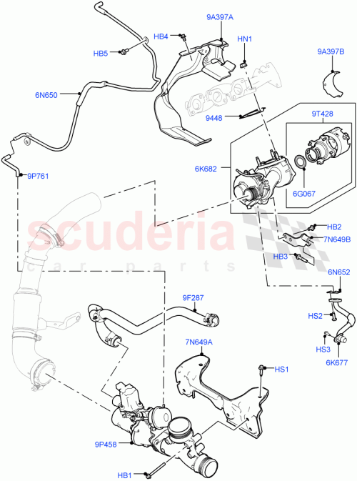 Part Diagram for Land Rover LR092952