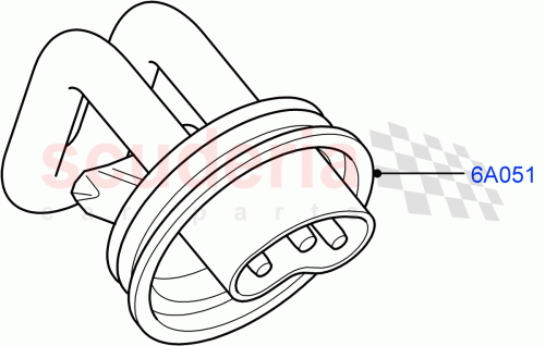 Part Diagram for Land Rover VUB500440