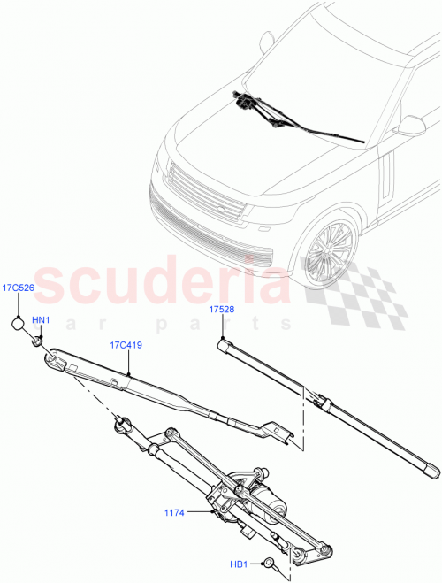 Part Diagram for Land Rover LR156992