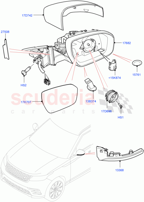 Part Diagram for Land Rover LR093140