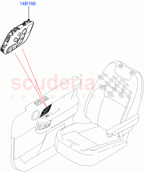 Part Diagram for Land Rover LR098449