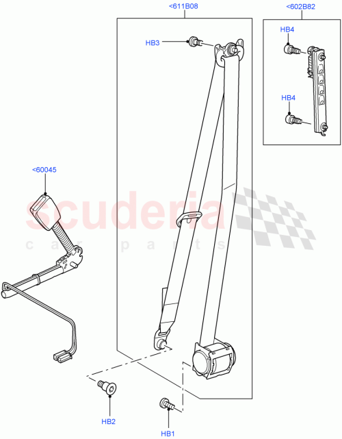 Part Diagram for Land Rover LR020242