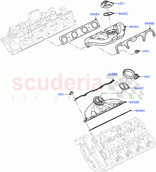 Part Diagram for Land Rover LR159218