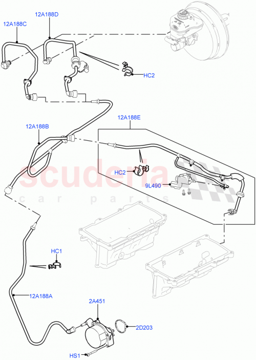 Part Diagram for Land Rover LR011273