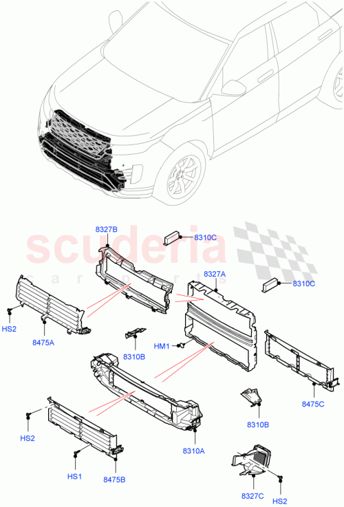 Part Diagram for Land Rover LR135378